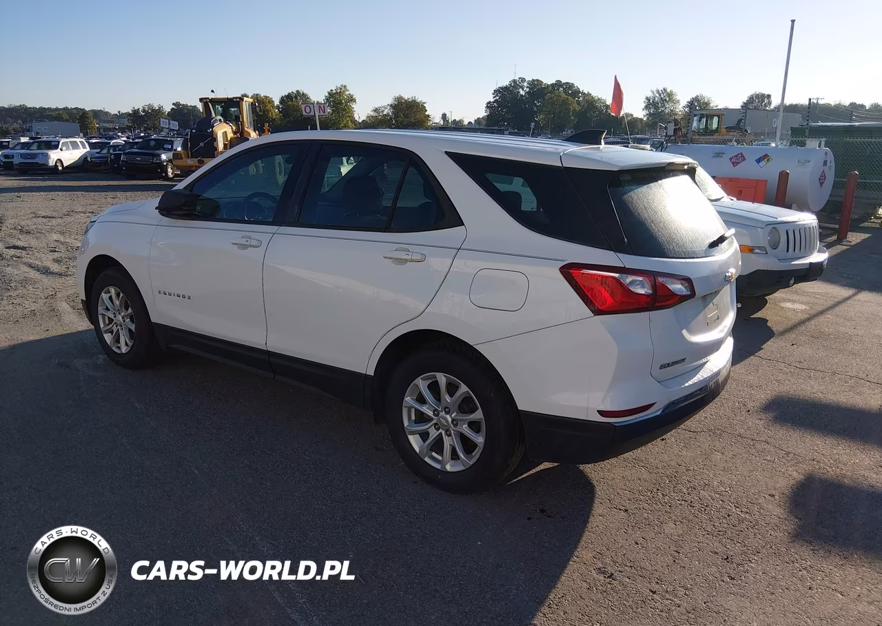 2018 Chevrolet Equinox Ls VIN:2GNAXREV4J6301394 - 3