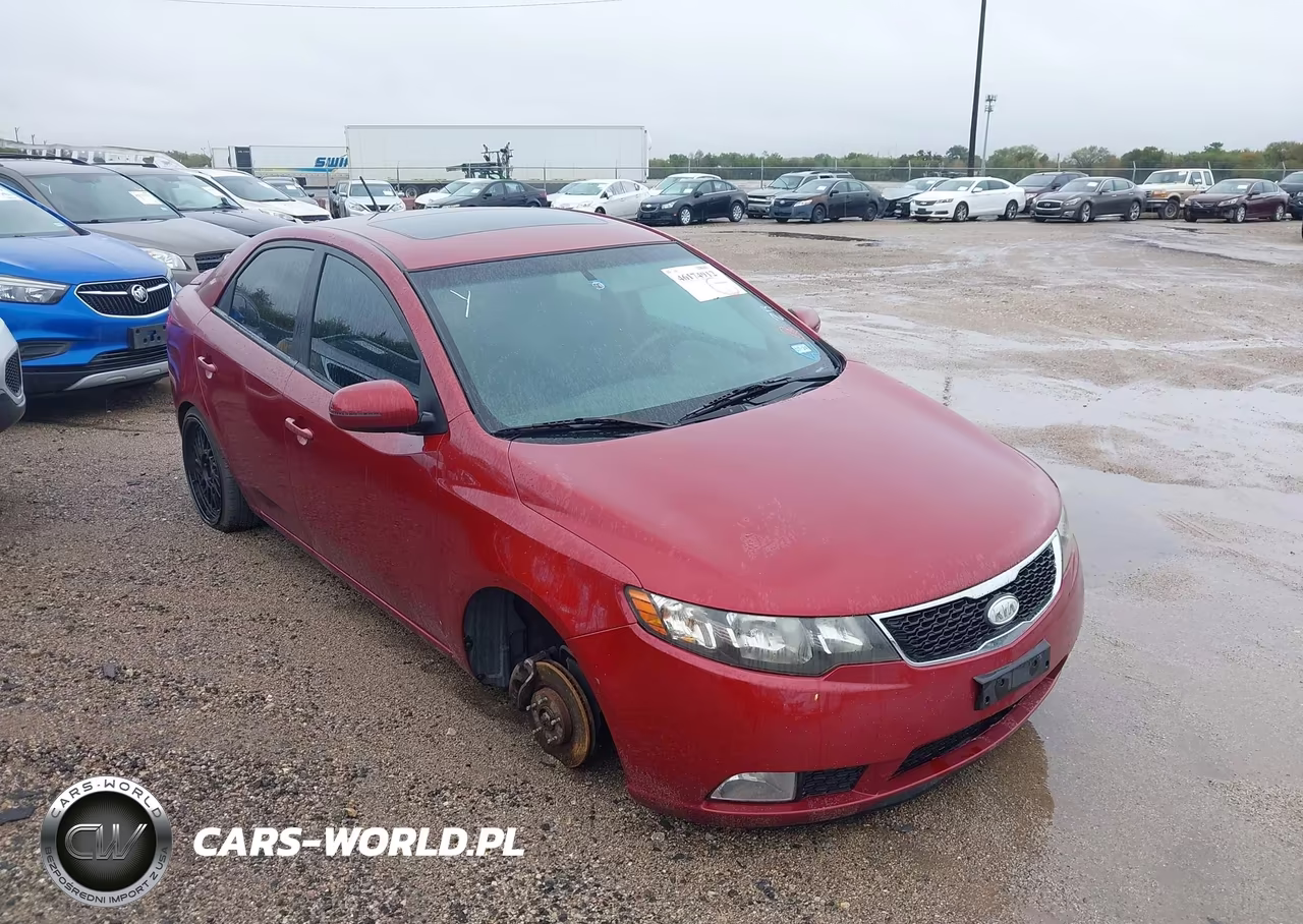 2012 Kia Forte Sx VIN:KNAFW4A31C5500620 - 1