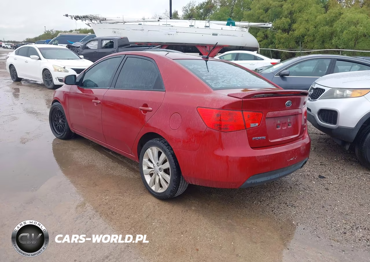 2012 Kia Forte Sx VIN:KNAFW4A31C5500620 - 3