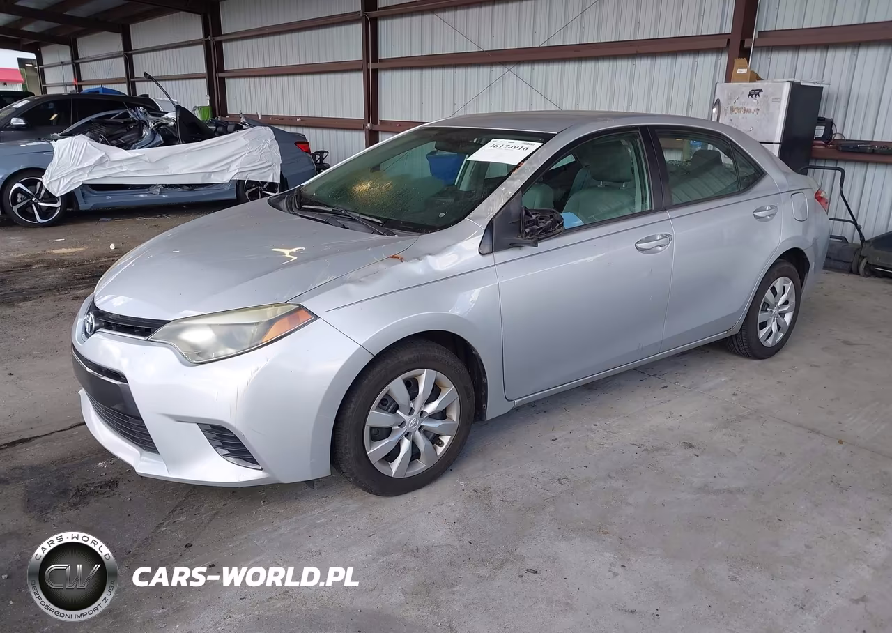 2016 Toyota Corolla Le VIN:2T1BURHE8GC599974 - 2