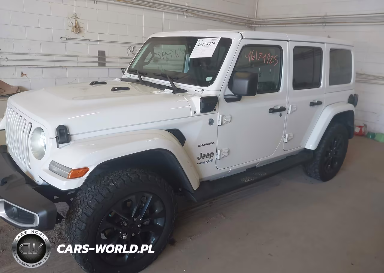 2021 Jeep Wrangler 4Xe Unlimited Sahara 4X4 VIN:1C4JJXP64MW808438 - 2