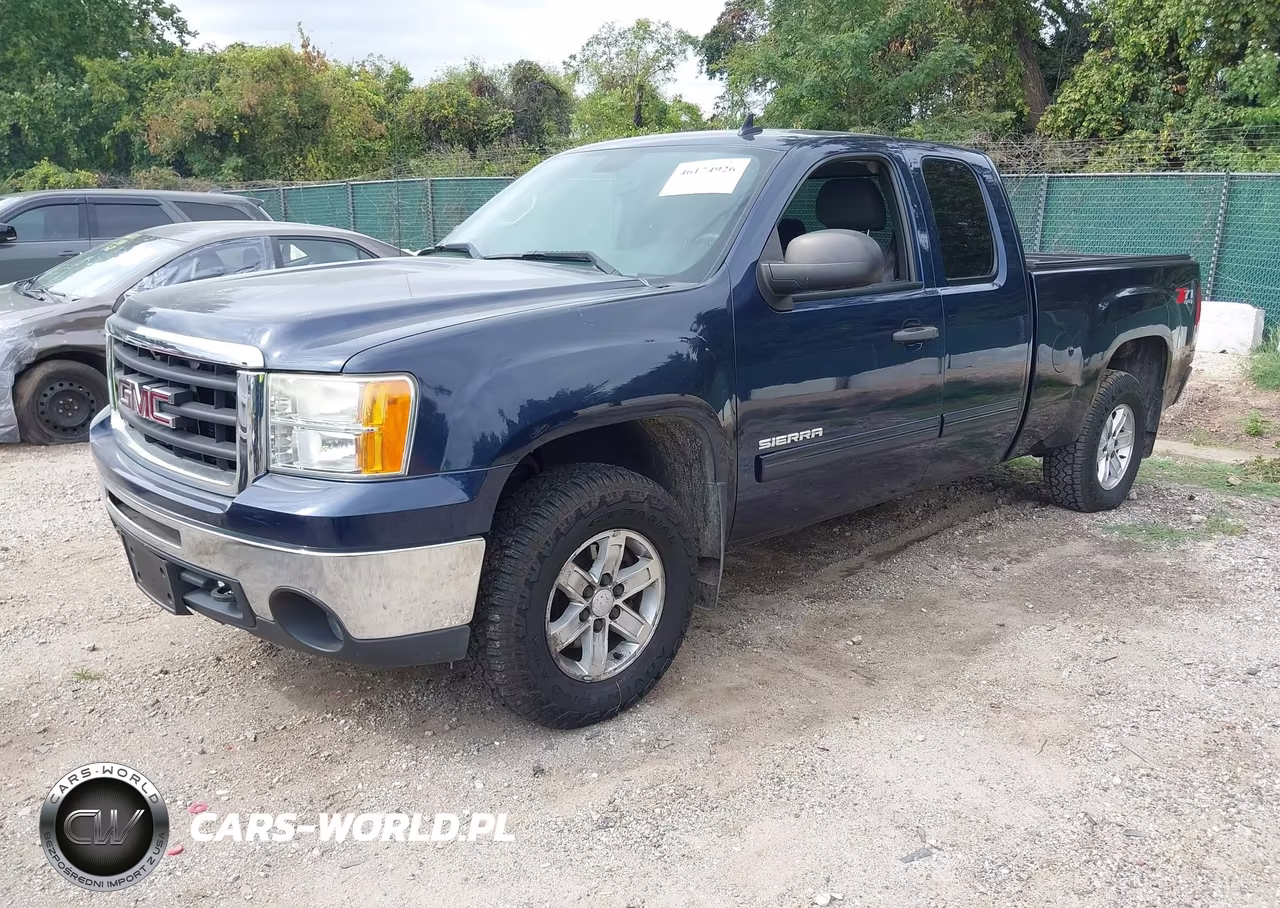 2009 GMC Sierra 1500 Sle VIN:1GTEK29009Z294782 - 2