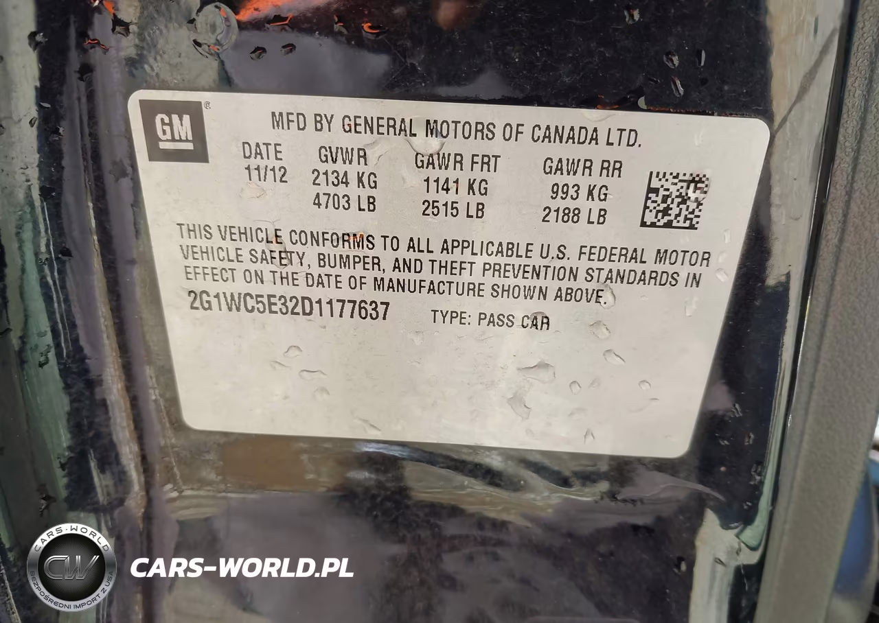 2013 Chevrolet Impala Ltz VIN:2G1WC5E32D1177637 - 9
