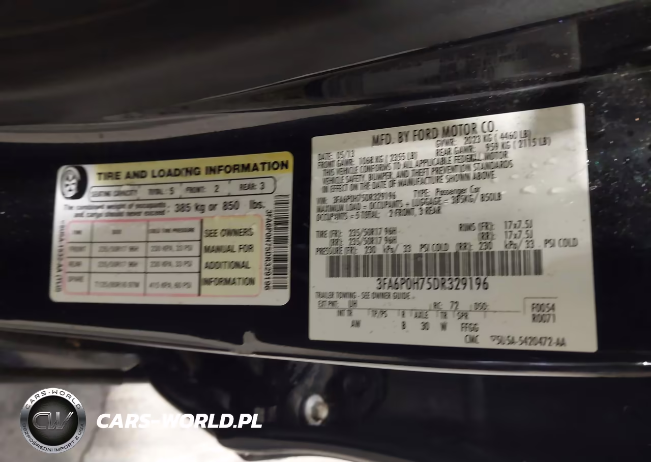 2013 Ford Fusion Se VIN:3FA6P0H75DR329196 - 9