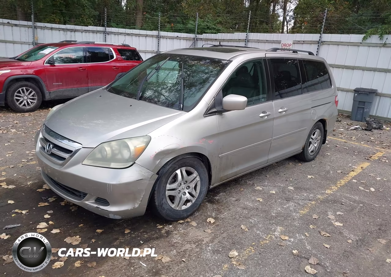 2007 Honda Odyssey Ex-L VIN:5FNRL38707B433234 - 2