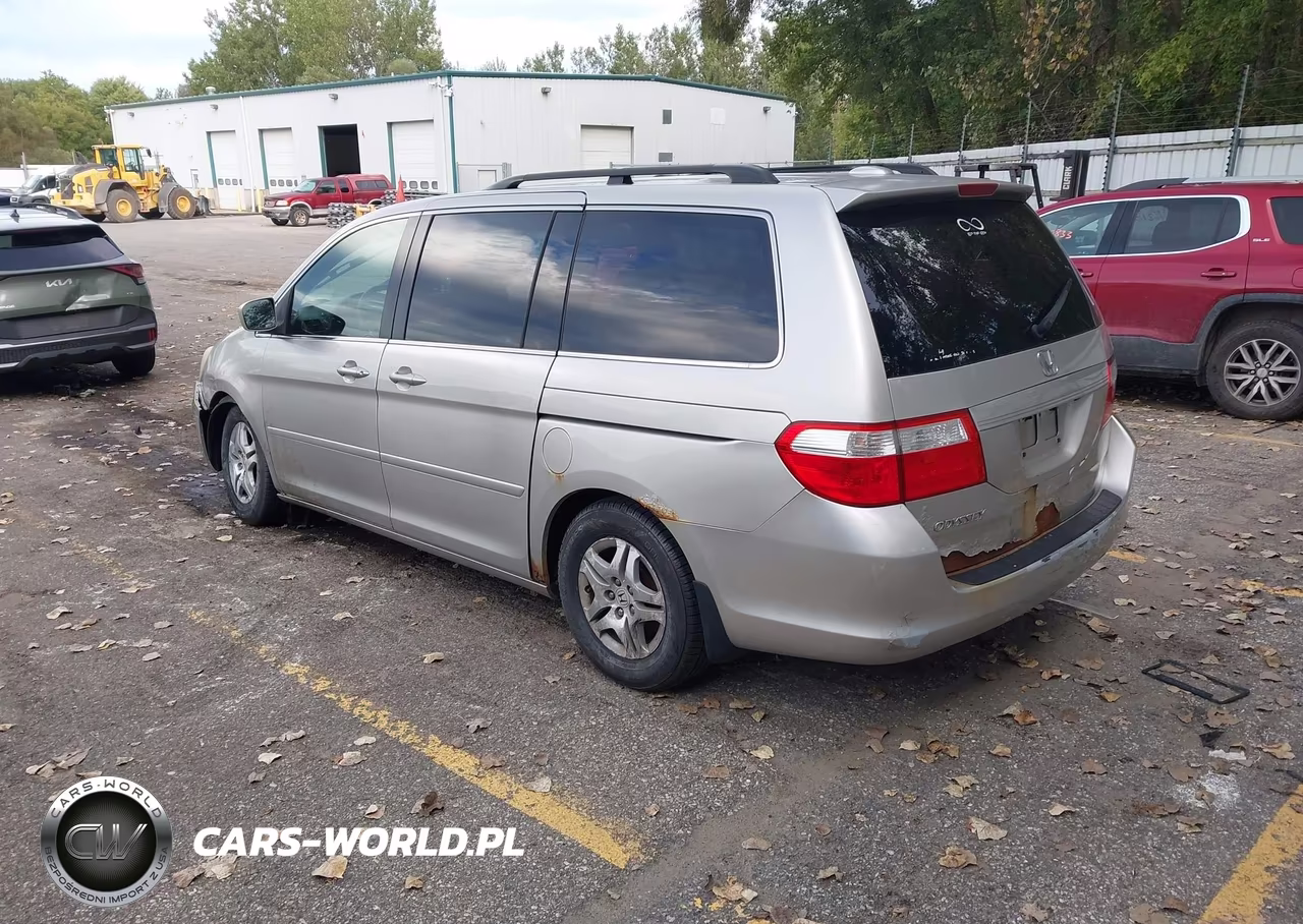 2007 Honda Odyssey Ex-L VIN:5FNRL38707B433234 - 3