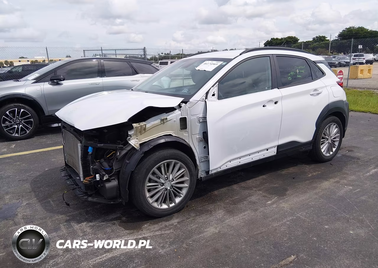 2021 Hyundai Kona Sel VIN:KM8K22AA4MU603503 - 2