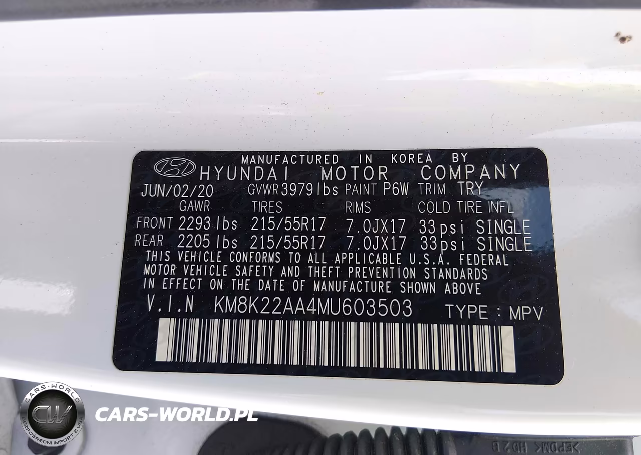 2021 Hyundai Kona Sel VIN:KM8K22AA4MU603503 - 9