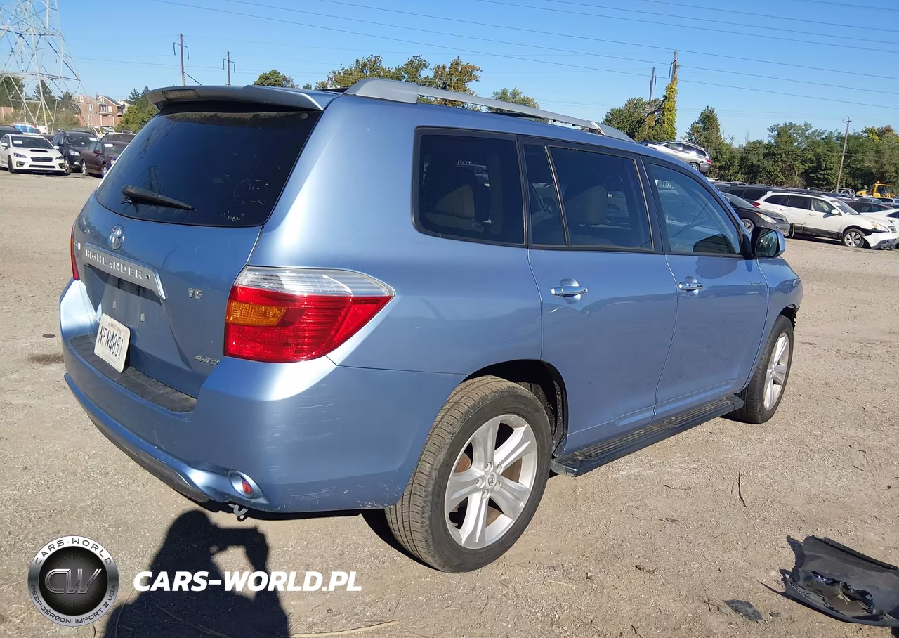 2008 Toyota Highlander Limited VIN:JTEES42A682013764 - 4