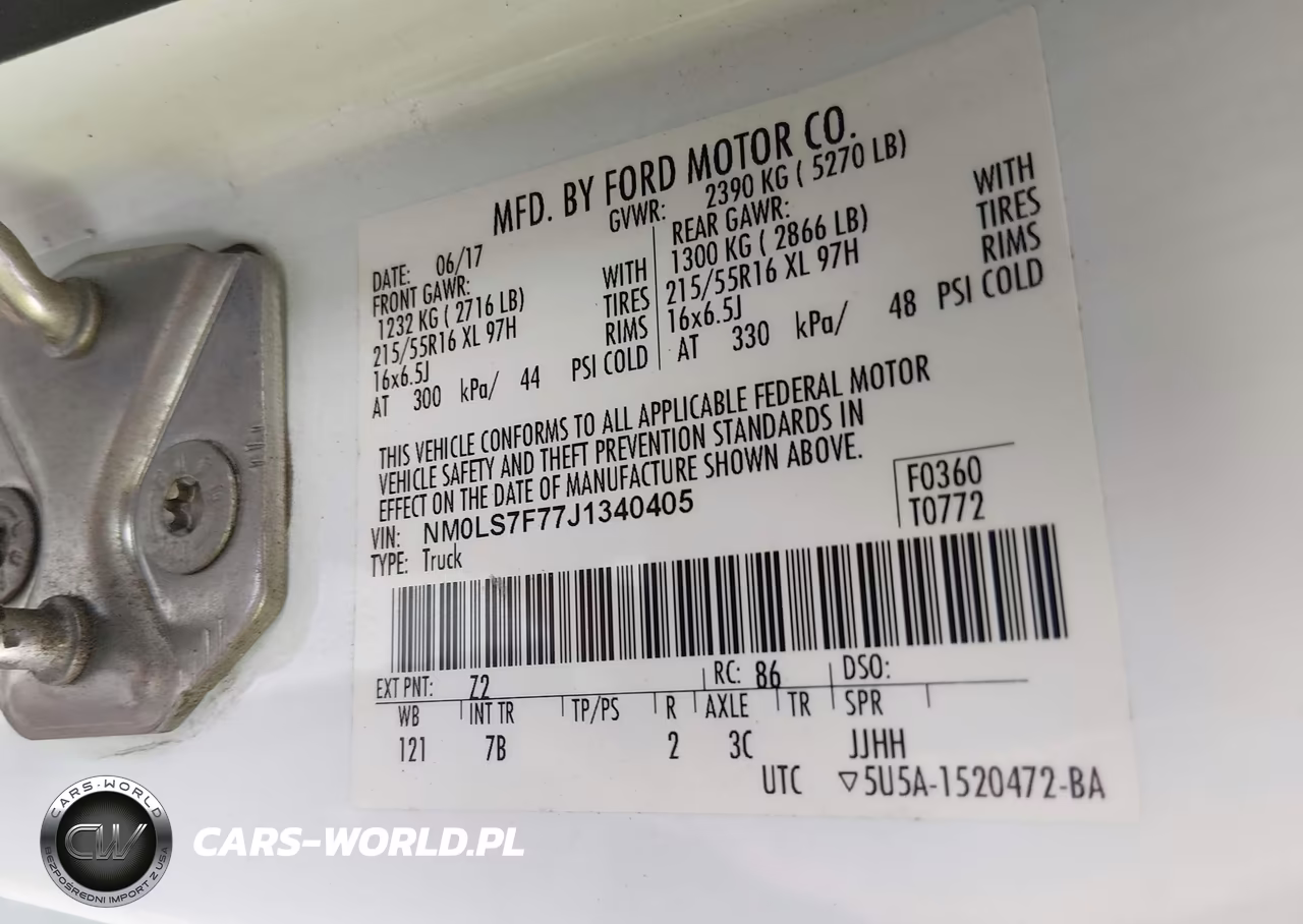 2018 Ford Transit Connect Xlt VIN:NM0LS7F77J1340405 - 9