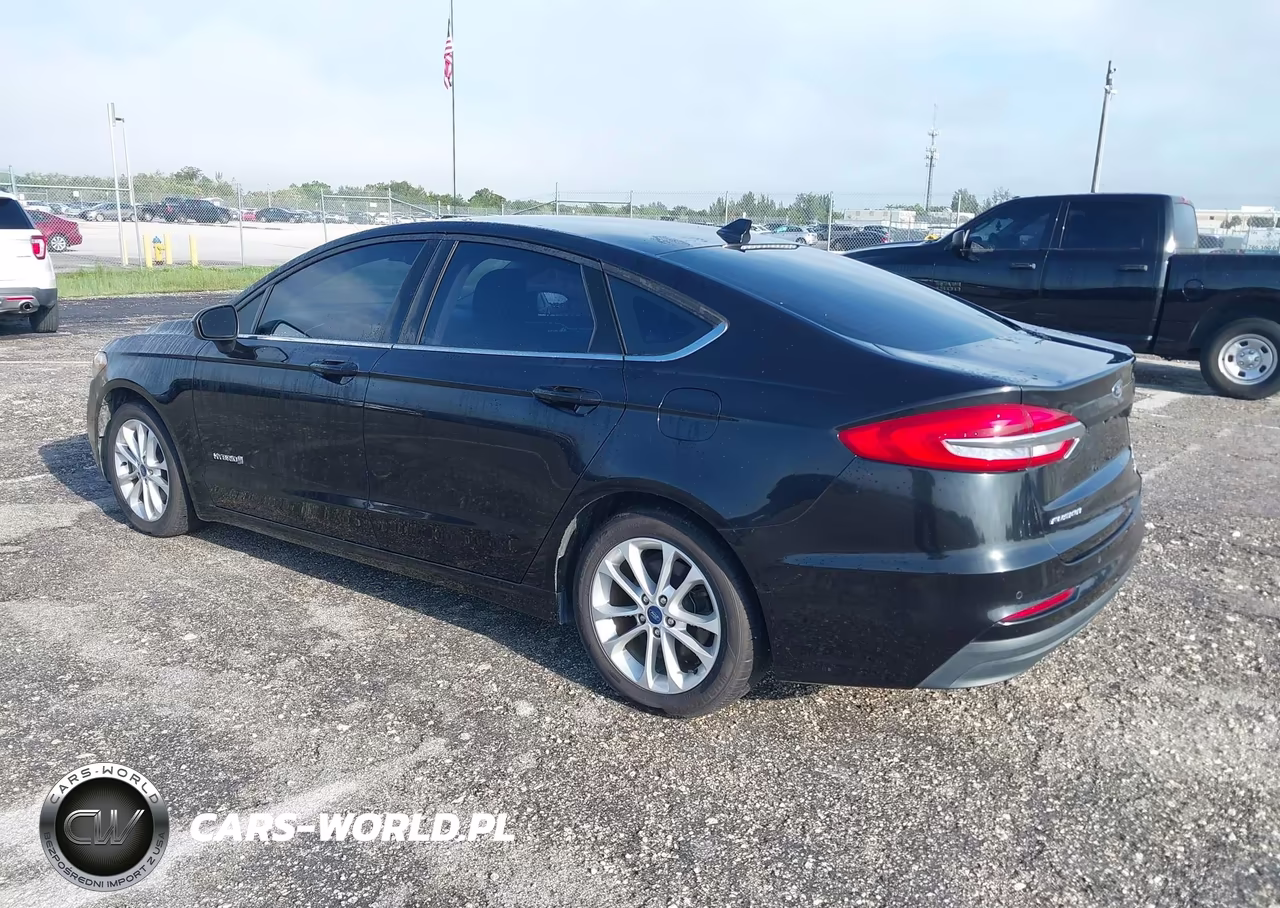 2019 Ford Fusion Hybrid Se VIN:3FA6P0LU3KR258641 - 3