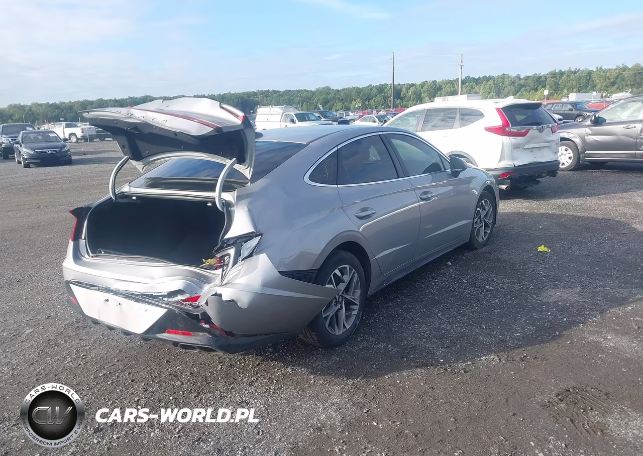 2023 Hyundai Sonata Sel VIN:KMHL64JAXPA270959 - 4
