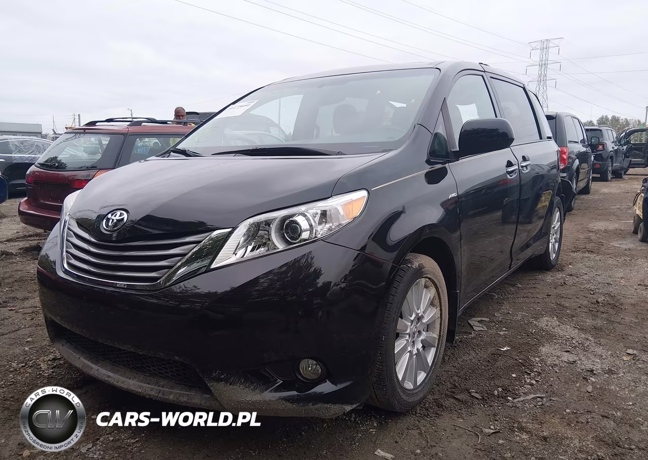 2017 Toyota Sienna Xle 7 Passenger VIN:5TDDZ3DC9HS176129 - 2