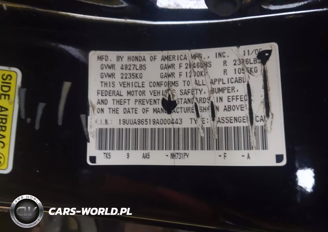 2009 Acura Tl 3.7 VIN:19UUA96519A000443 - 9