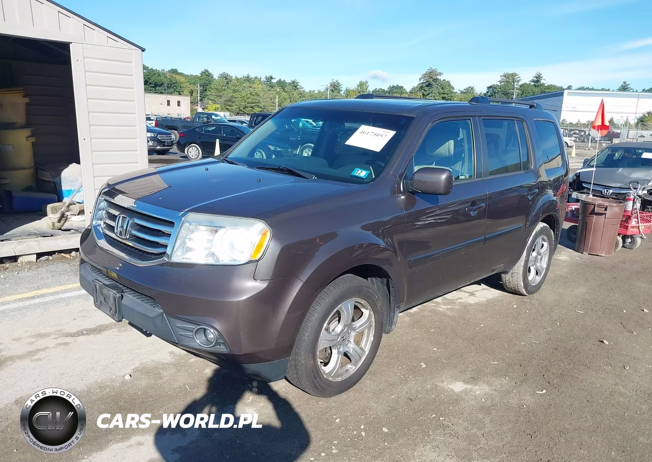 2012 Honda Pilot Ex-L VIN:5FNYF4H59CB030158 - 2