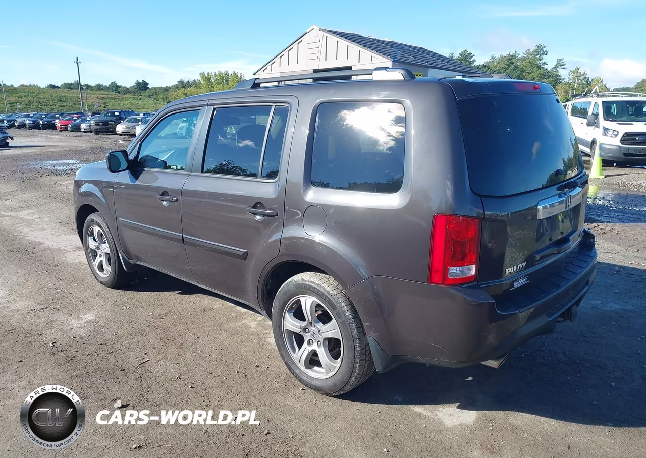 2012 Honda Pilot Ex-L VIN:5FNYF4H59CB030158 - 3