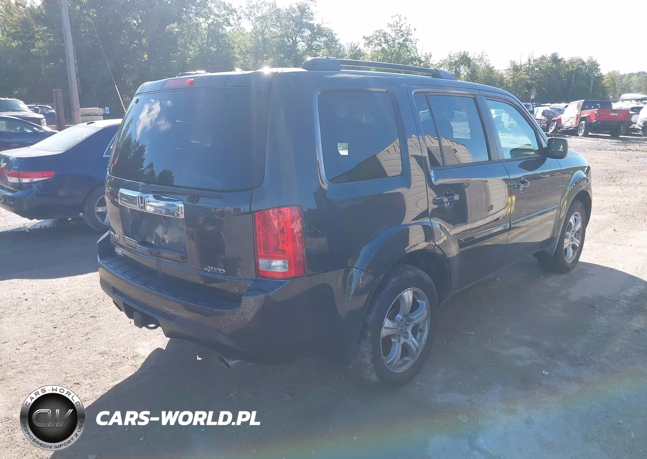 2012 Honda Pilot Ex-L VIN:5FNYF4H59CB030158 - 4