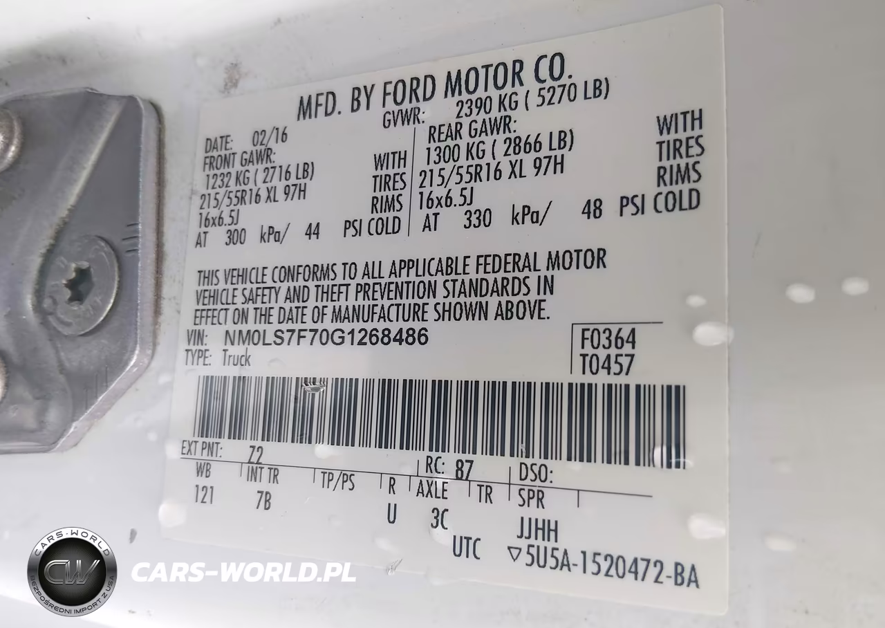 2016 Ford Transit Connect Xlt VIN:NM0LS7F70G1268486 - 9