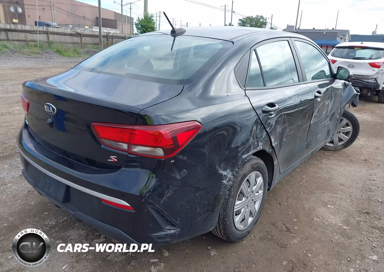 2021 Kia Rio S VIN:3KPA24AD1ME376680 - 4