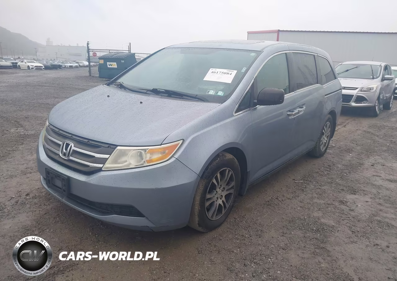 2013 Honda Odyssey Ex-L VIN:5FNRL5H6XDB086252 - 2