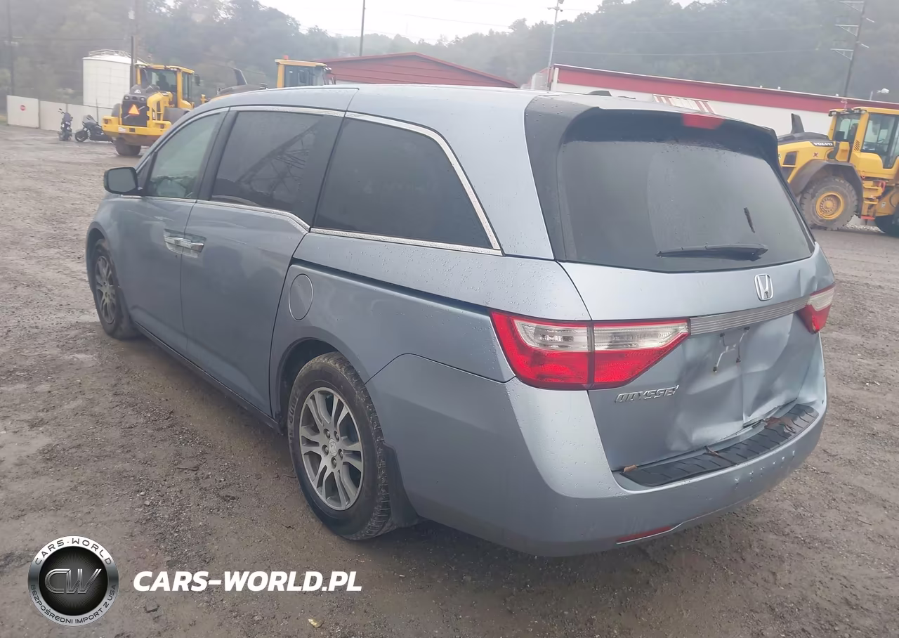 2013 Honda Odyssey Ex-L VIN:5FNRL5H6XDB086252 - 3