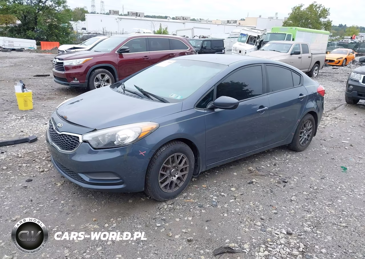 2016 Kia Forte Lx VIN:KNAFK4A64G5563481 - 2