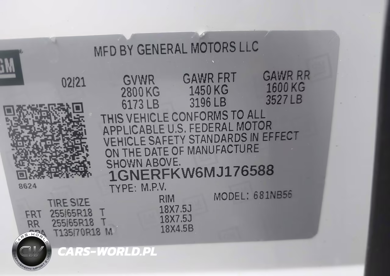 2021 Chevrolet Traverse Ls VIN:1GNERFKW6MJ176588 - 9