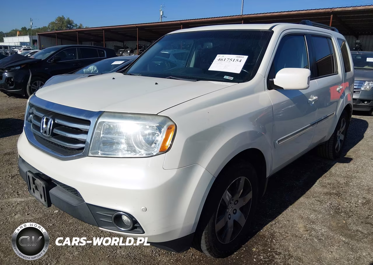 2014 Honda Pilot Touring VIN:5FNYF4H92EB007018 - 2