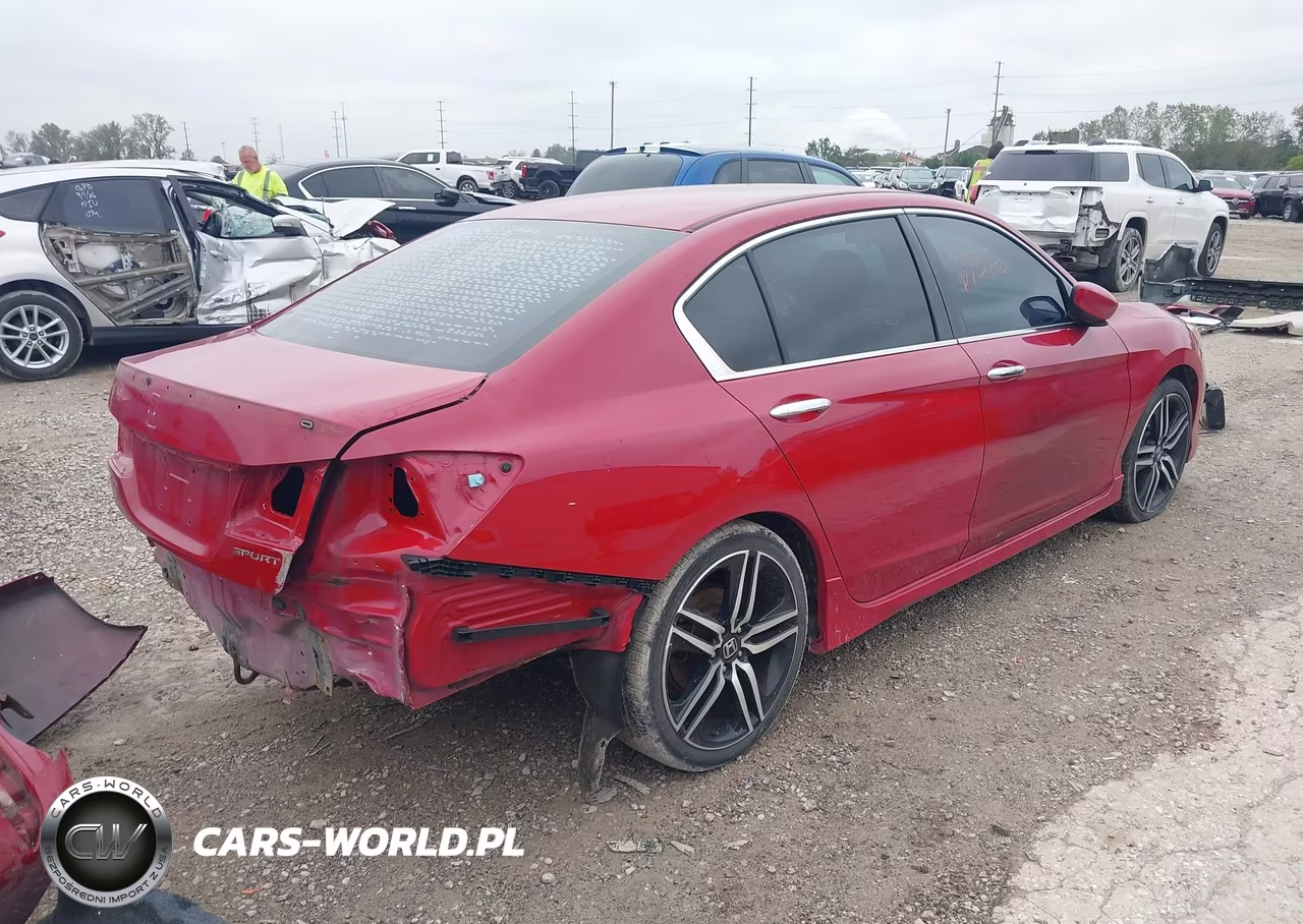 2017 Honda Accord Sport VIN:1HGCR2F56HA292990 - 4