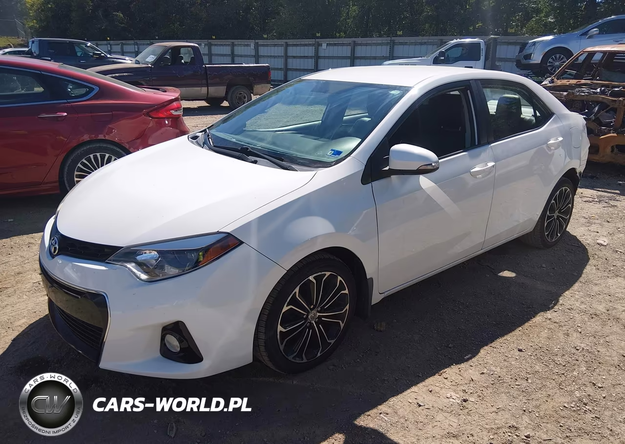 2015 Toyota Corolla S Plus VIN:2T1BURHE3FC378166 - 2