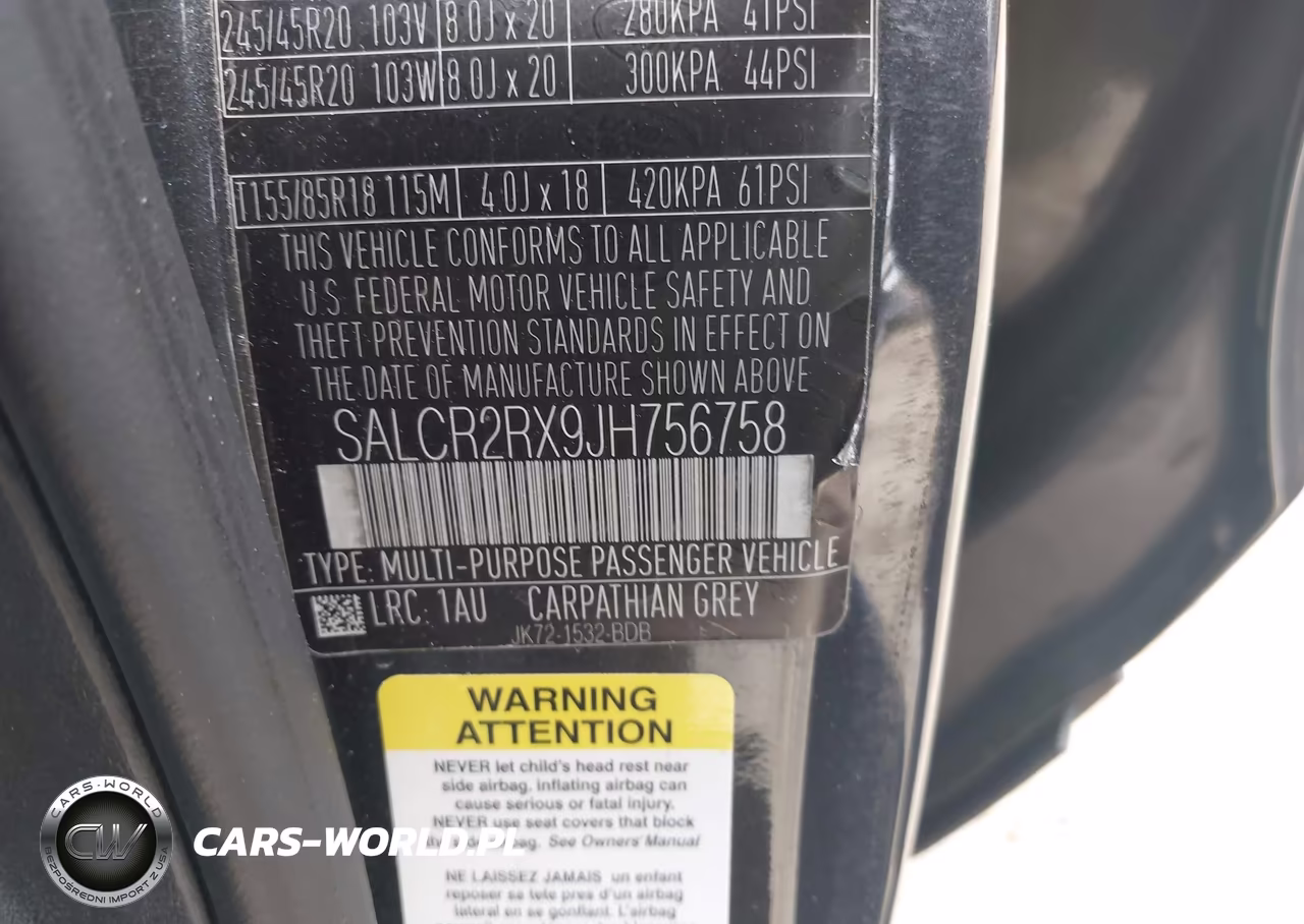 2018 Land Rover Discovery Sport Hse VIN:SALCR2RX9JH756758 - 9