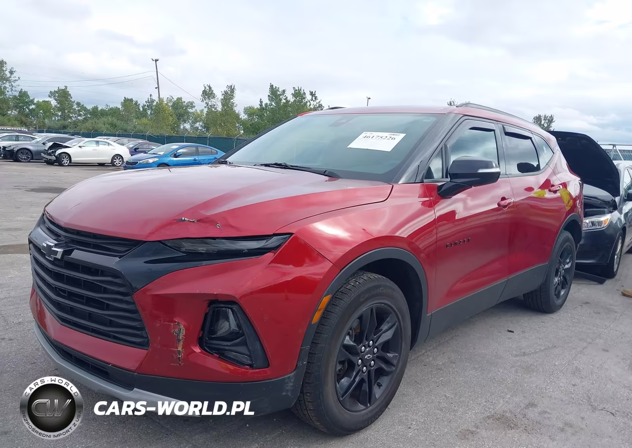 2021 Chevrolet Blazer Awd 2Lt VIN:3GNKBHR42MS537661 - 2