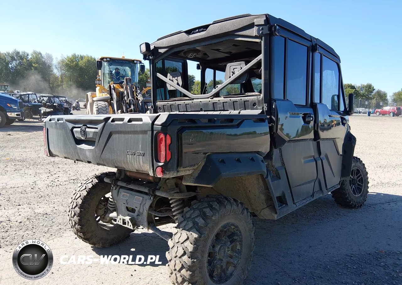 2025 Can-Am Defender Max Limited Cab Hd10-Lone Star Hd10 VIN:3JBUUAX44SK013613 - 4