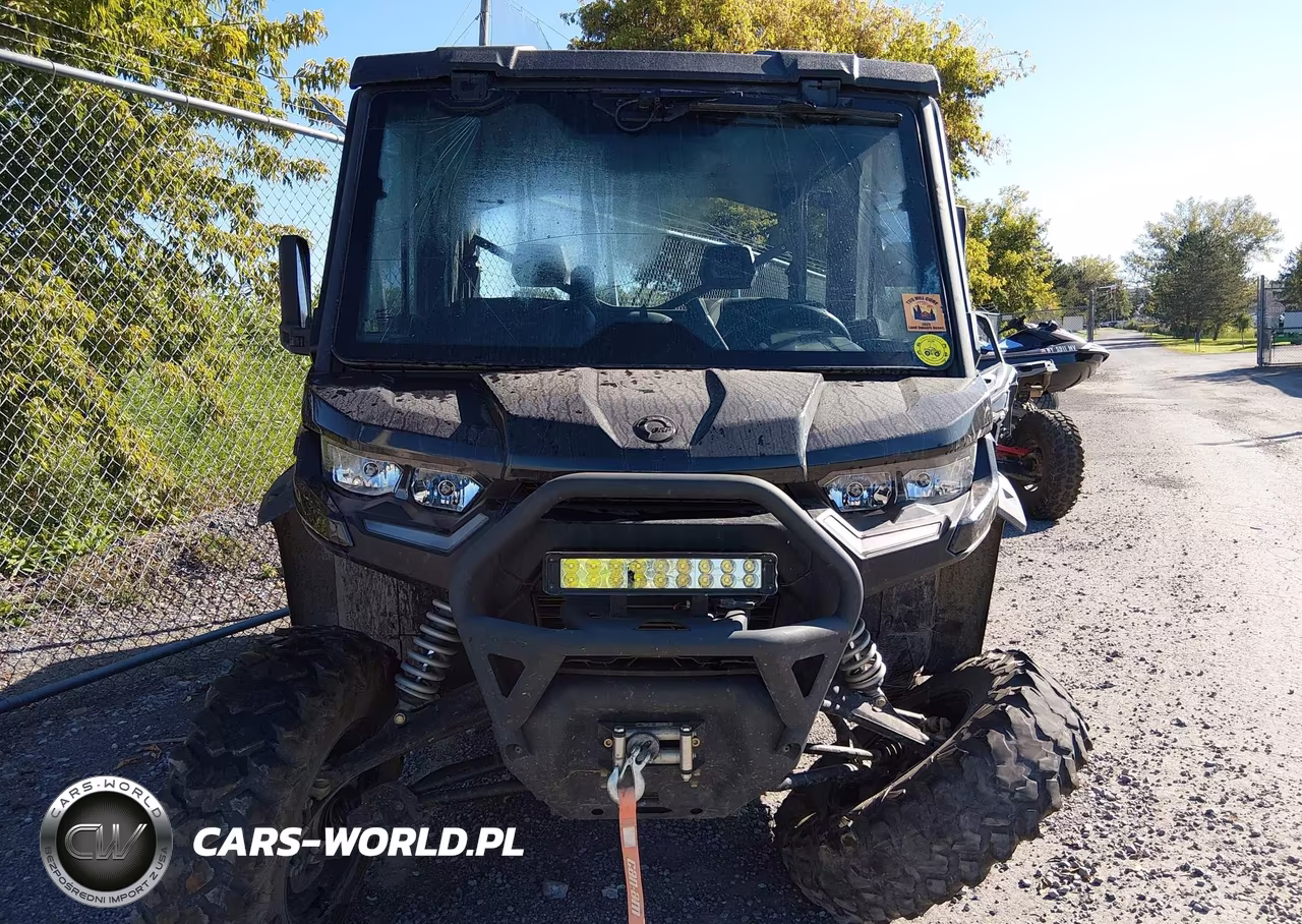 2025 Can-Am Defender Max Limited Cab Hd10-Lone Star Hd10 VIN:3JBUUAX44SK013613 - 5
