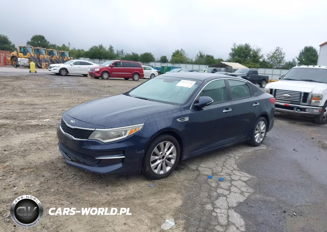 2016 Kia Optima Lx VIN:5XXGT4L39GG010361 - 2