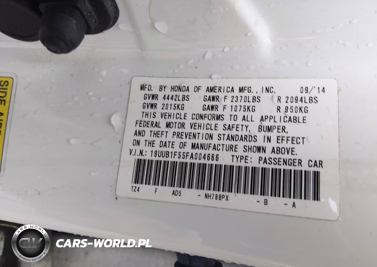 2015 Acura Tlx Tech VIN:19UUB1F55FA004666 - 9