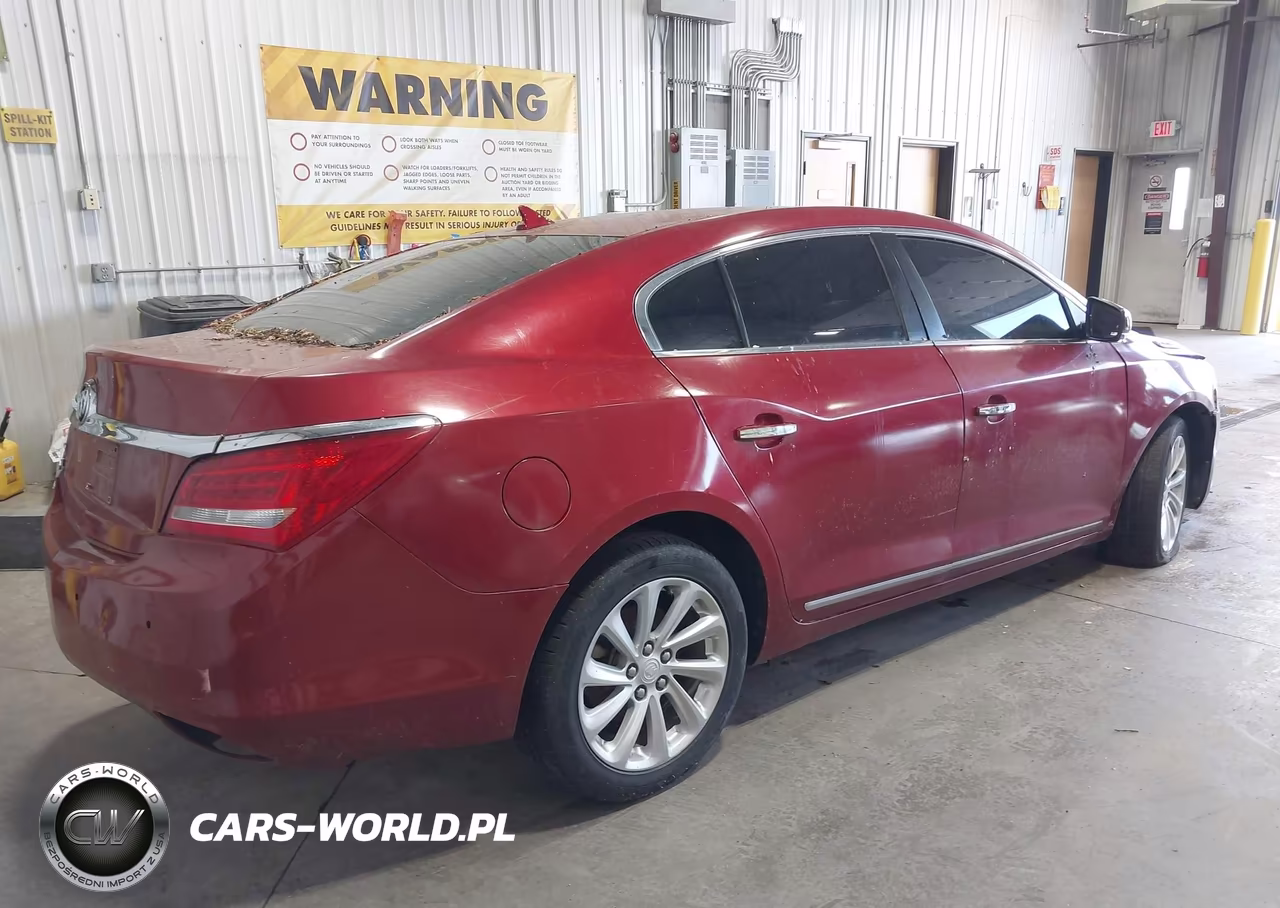 2014 Buick Lacrosse Leather Group VIN:1G4GB5G38EF110123 - 4