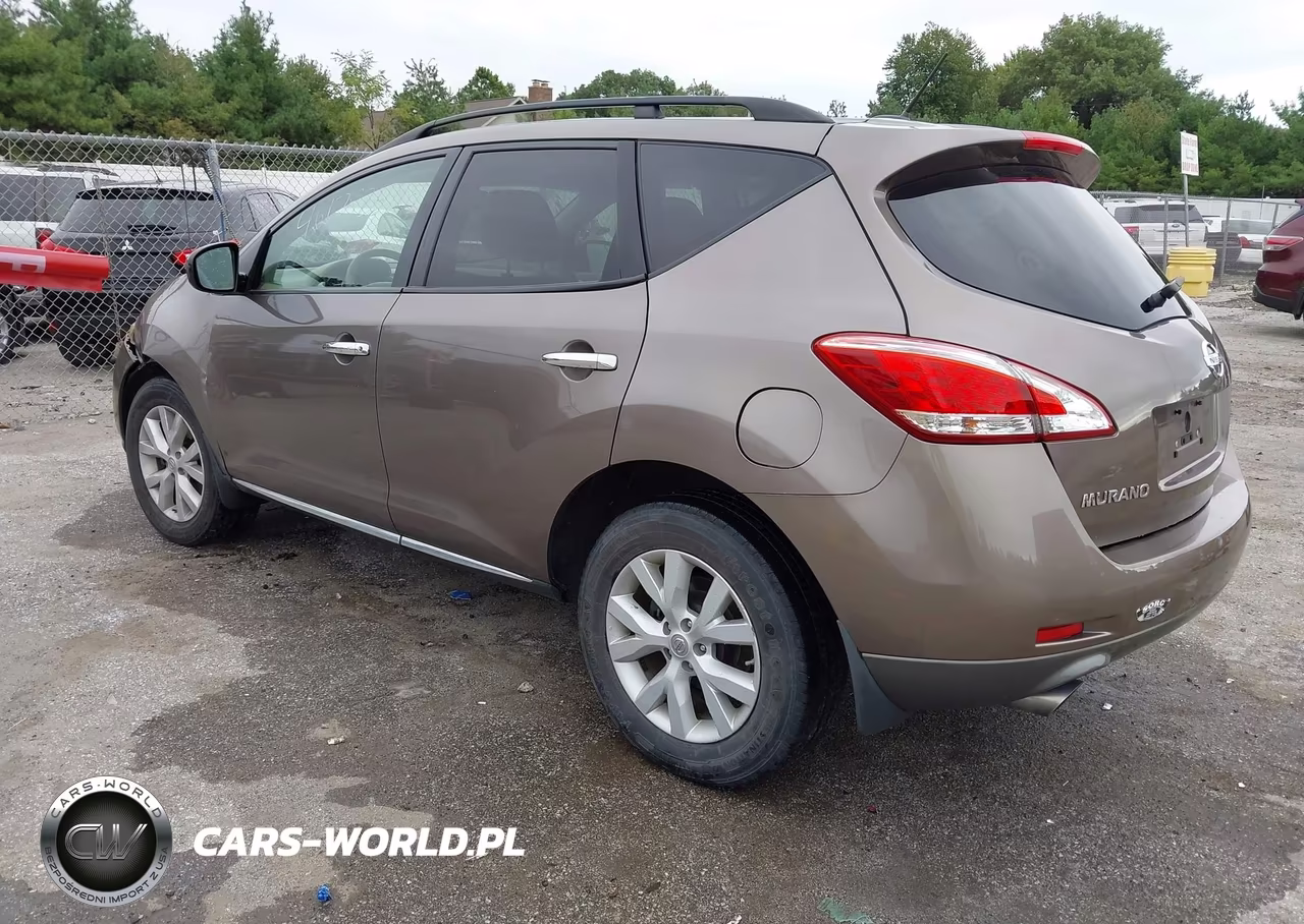 2012 Nissan Murano Sl VIN:JN8AZ1MW0CW224745 - 3