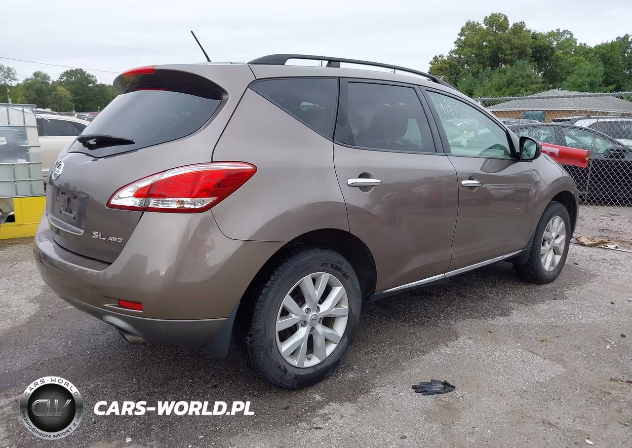 2012 Nissan Murano Sl VIN:JN8AZ1MW0CW224745 - 4