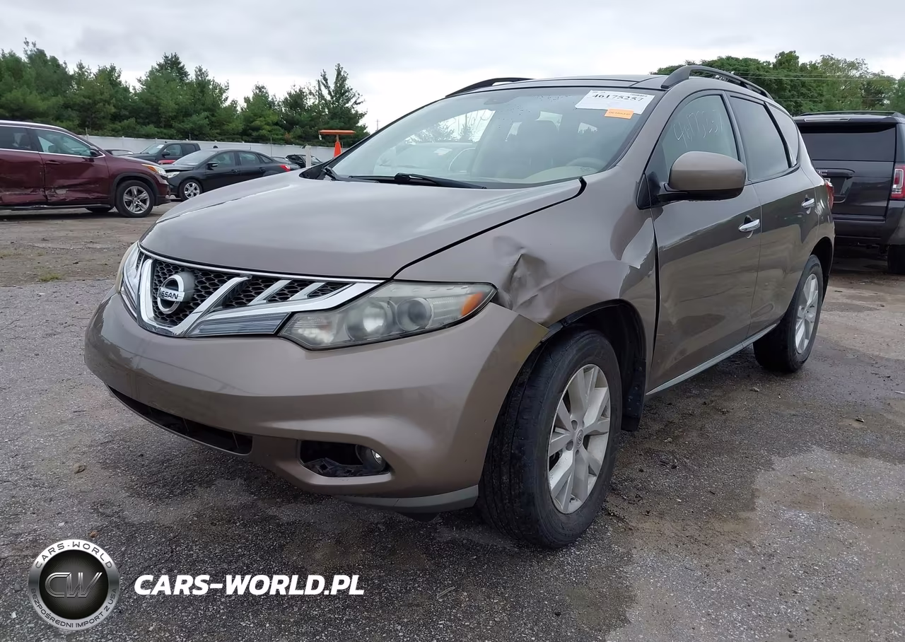 2012 Nissan Murano Sl VIN:JN8AZ1MW0CW224745 - 6