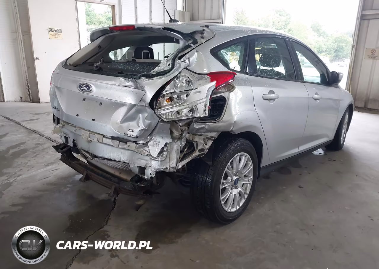 2012 Ford Focus Se VIN:1FAHP3K21CL348199 - 4