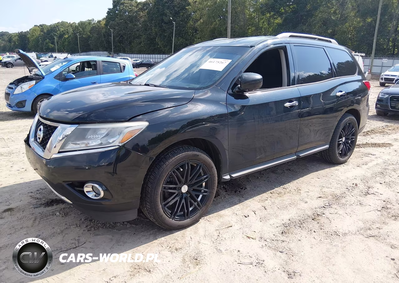 2016 Nissan Pathfinder Platinum-S-Sl-Sv VIN:5N1AR2MM8GC620313 - 2
