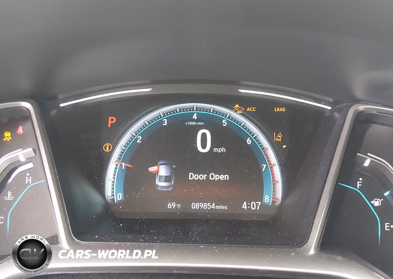 2019 Honda Civic Ex VIN:19XFC1F32KE212434 - 7