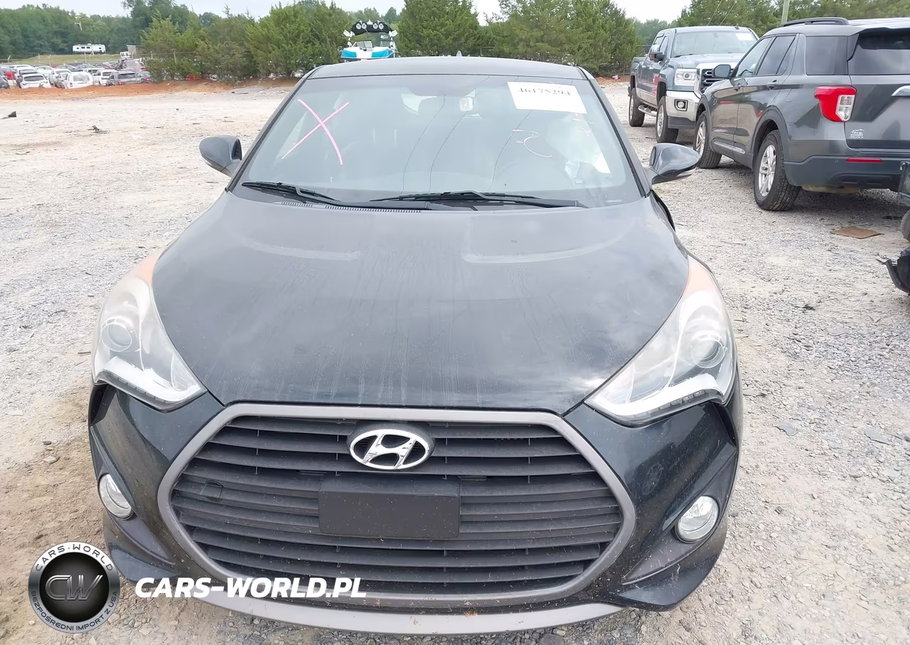 2016 Hyundai Veloster Turbo VIN:KMHTC6AE8GU302331 - 12