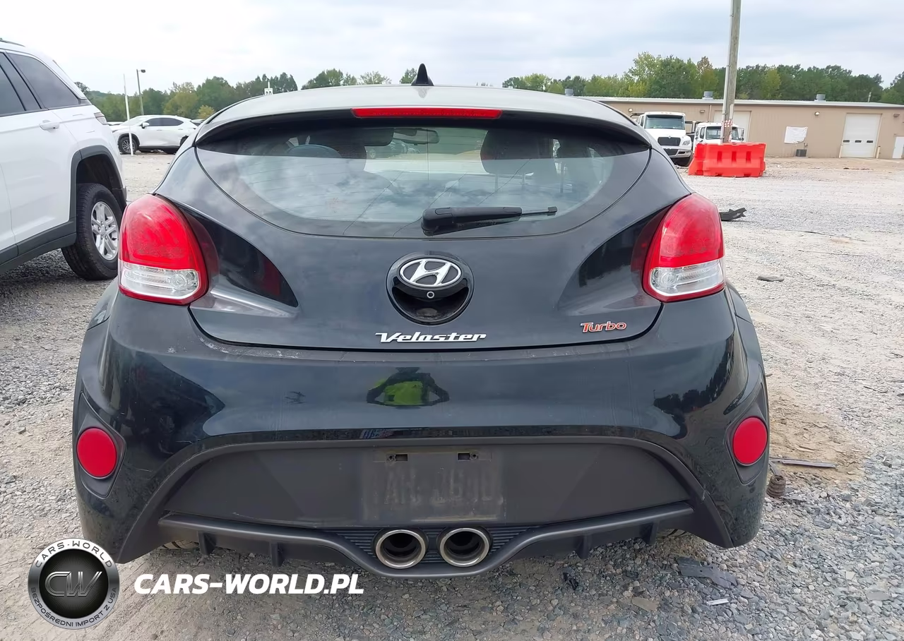 2016 Hyundai Veloster Turbo VIN:KMHTC6AE8GU302331 - 16