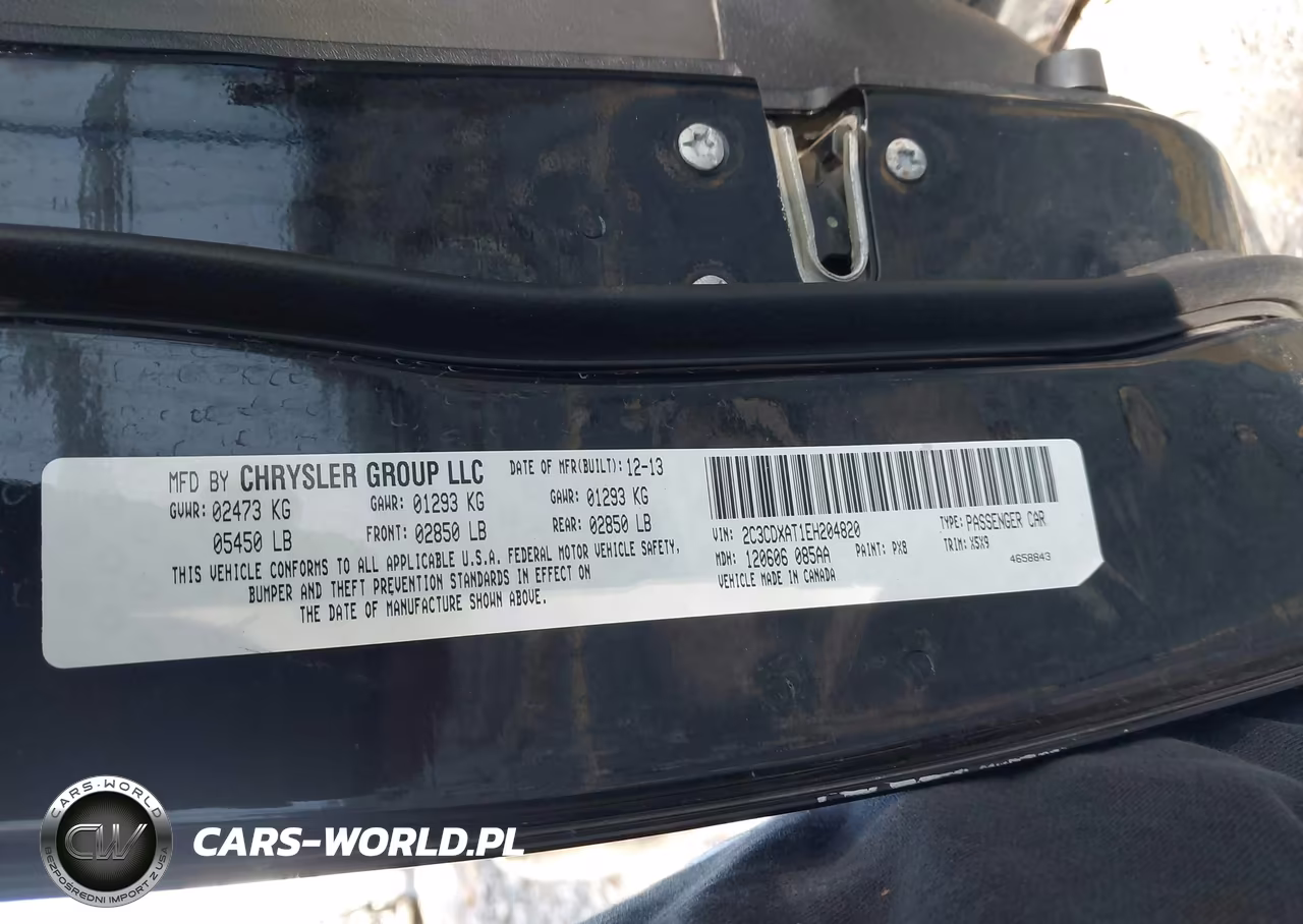 2014 Dodge Charger Police VIN:2C3CDXAT1EH204820 - 9