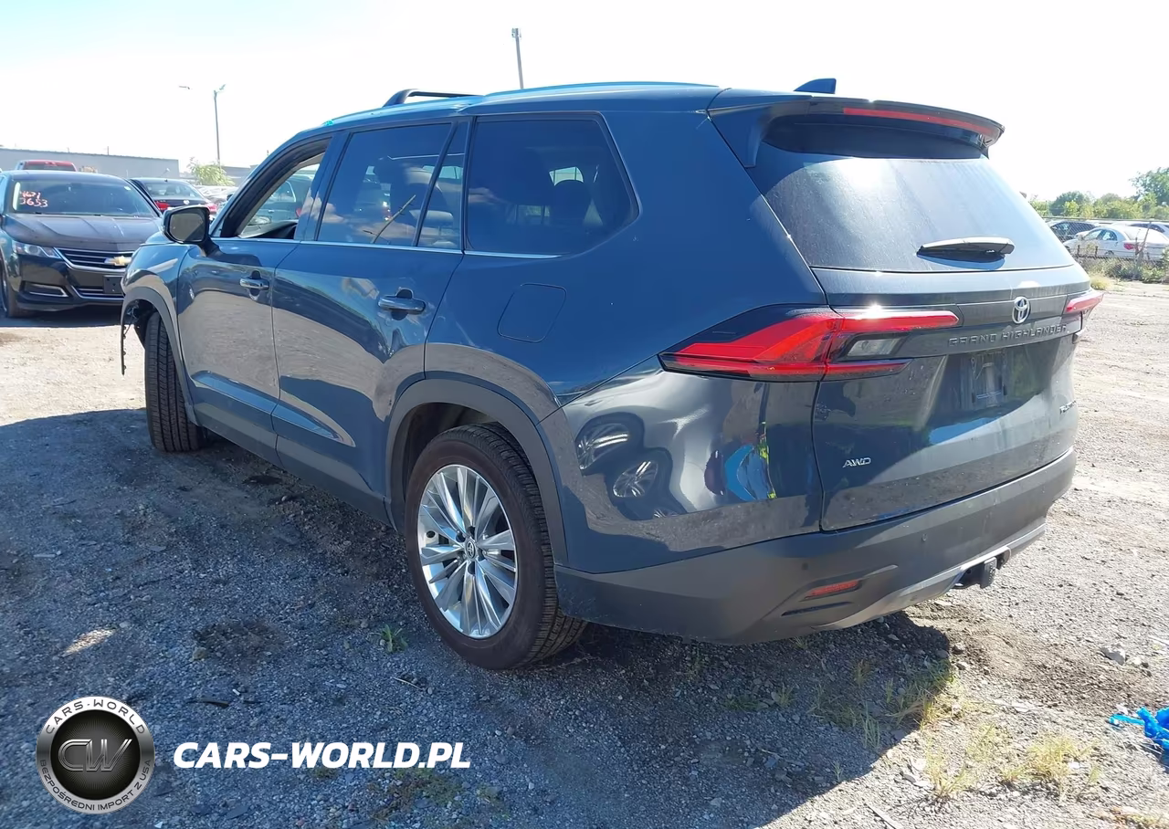 2024 Toyota Grand Highlander Platinum VIN:5TDAAAB56RS045440 - 3