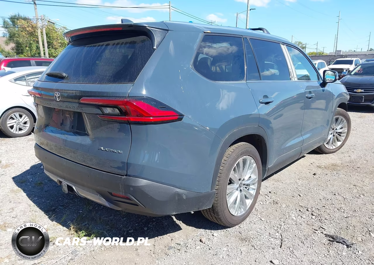 2024 Toyota Grand Highlander Platinum VIN:5TDAAAB56RS045440 - 4