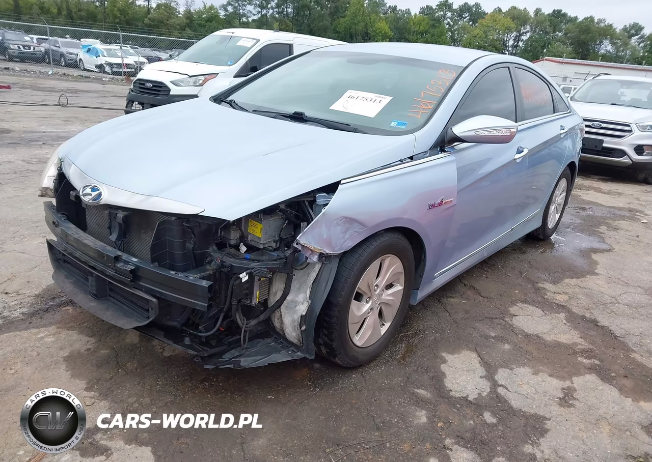 2014 Hyundai Sonata Hybrid VIN:KMHEC4A43EA117526 - 2