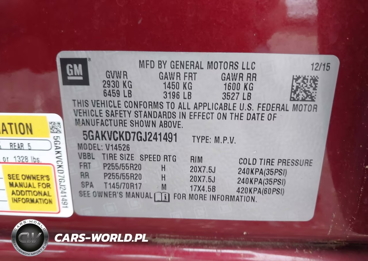 2016 Buick Enclave Premium VIN:5GAKVCKD7GJ241491 - 8
